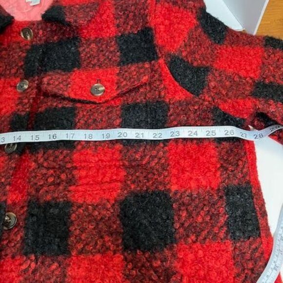 NEW Sundance Woodcutters Buffalo Plaid Sherpa Jacket Size XL - Picture 5 of 15